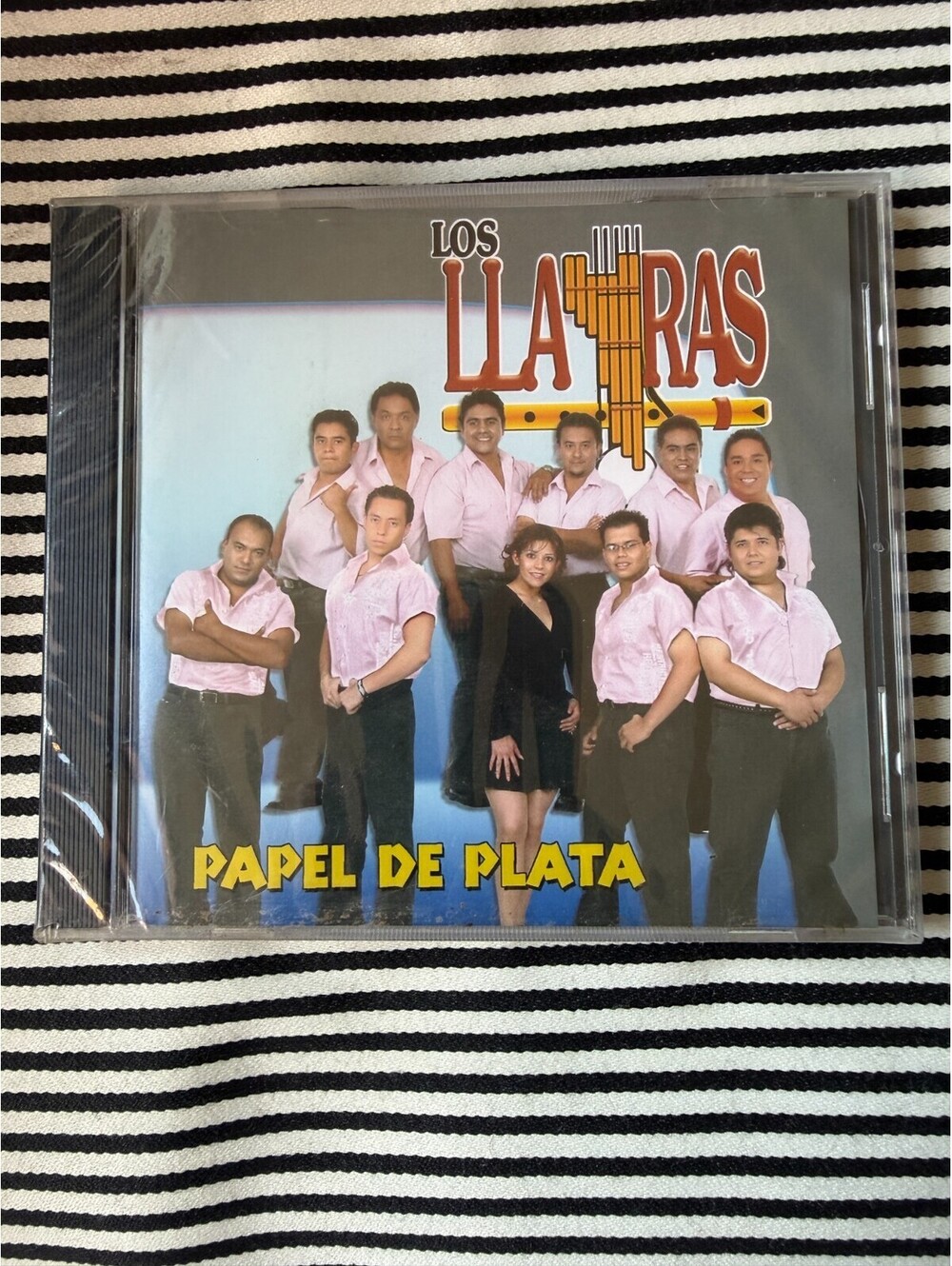 Los Llayras - Papel De Plata CD (2005) Univision Platino Cumbia Andina NUEVO